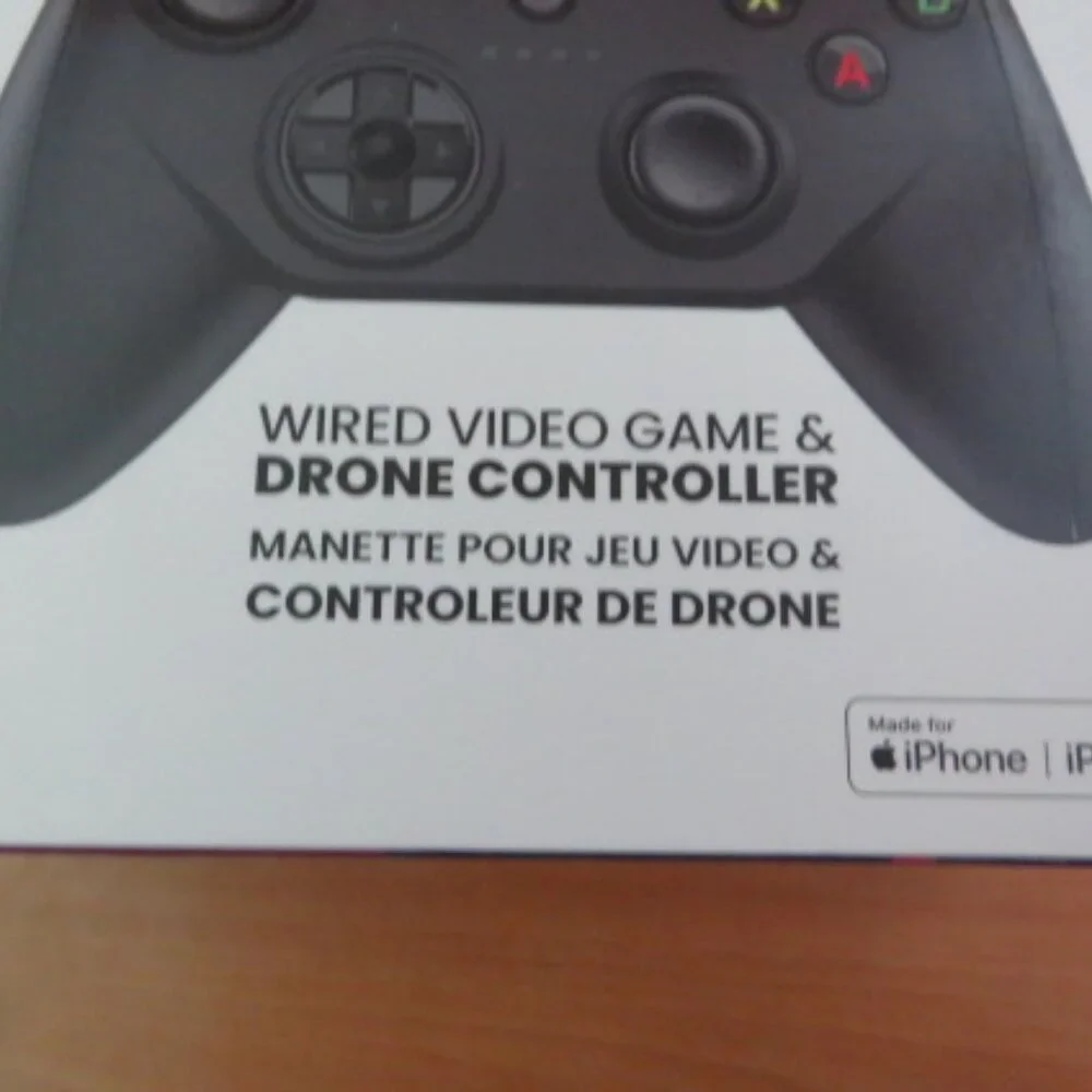 Rotor Riot Wired Gaming and Drone Controller PWR RiotPWR Mfi
